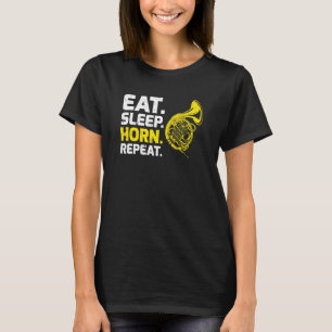 Camiseta Música Corna Francesa Come Horn Repete