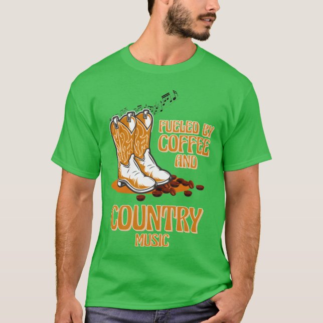 Camiseta Música country (Frente)