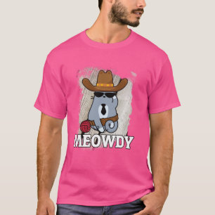 Camiseta Música country meowboy nobre