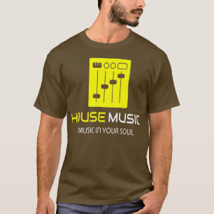 Camiseta Música da Casa Mixer Dance Dj Music