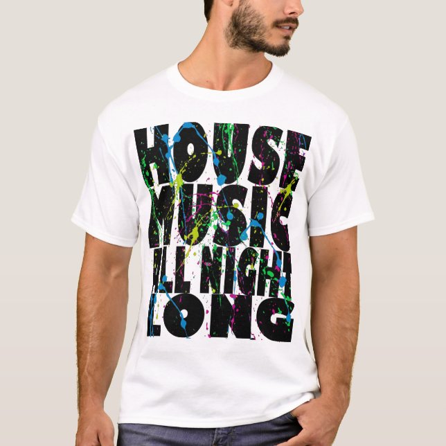 Camiseta Música Da Casa Toda A Noite (Frente)