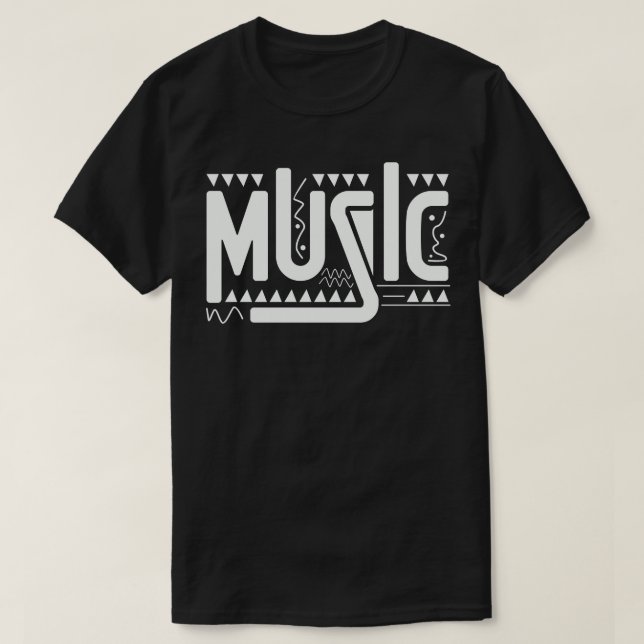 Camiseta Música da Idade Média (Frente do Design)