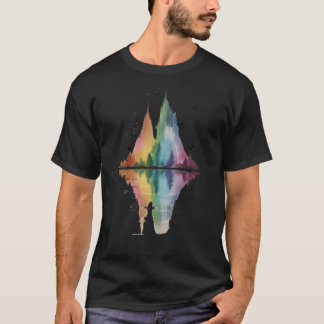 Camiseta Música da natureza - Camisa-T de onda sonora cláss
