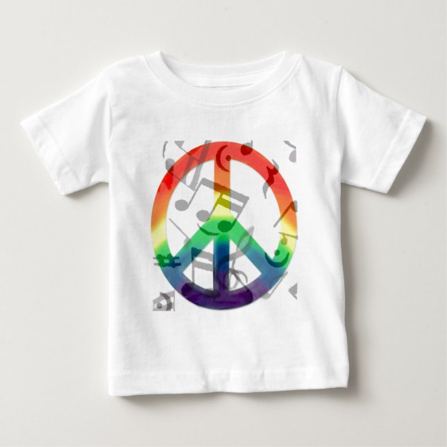 Camiseta Música da paz_ (Frente)