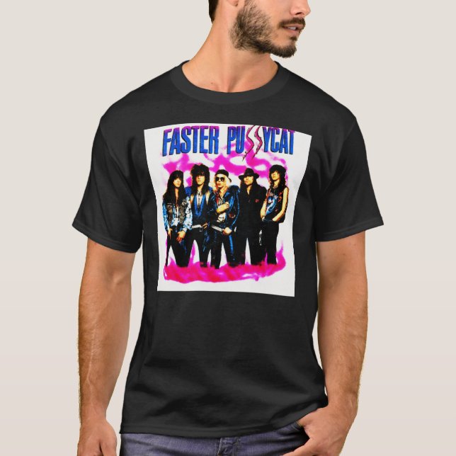 Camiseta MÚSICA DE BANDA PUSSYCAT MAIS RÁPIDA &x27;&x27; Cl (Frente)