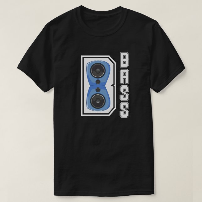 Camiseta Música de Bass (Frente do Design)