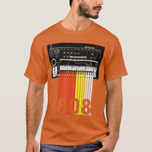 Camiseta Música de batidas da máquina de ritmos 808 amiga g