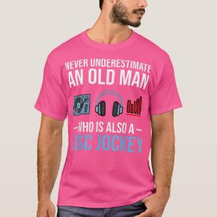 Camiseta Música de Cara de som do Engenheiro de Jockey de D