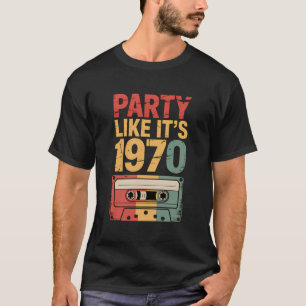 Camiseta Música de dança de festa dos anos 70
