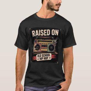 Camiseta Música de Dança Gráfica de Hip Hop dos Anos 90 Hip