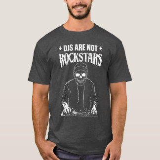 Camiseta Música de Mesa Giratória Necessidades de DJ Favori