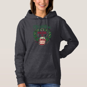 Camiseta Música de Natal é Jarro de Geléia Coroa de Pinheir