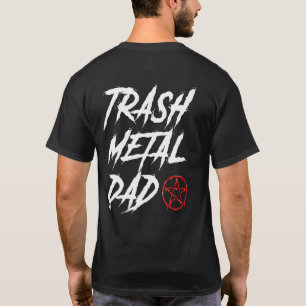 Camiseta Música de Pai Trash Metal