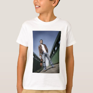 Camiseta Música de Ryan Kelly - ponte - branco da juventud