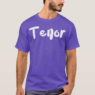 Camiseta Música de Tenor