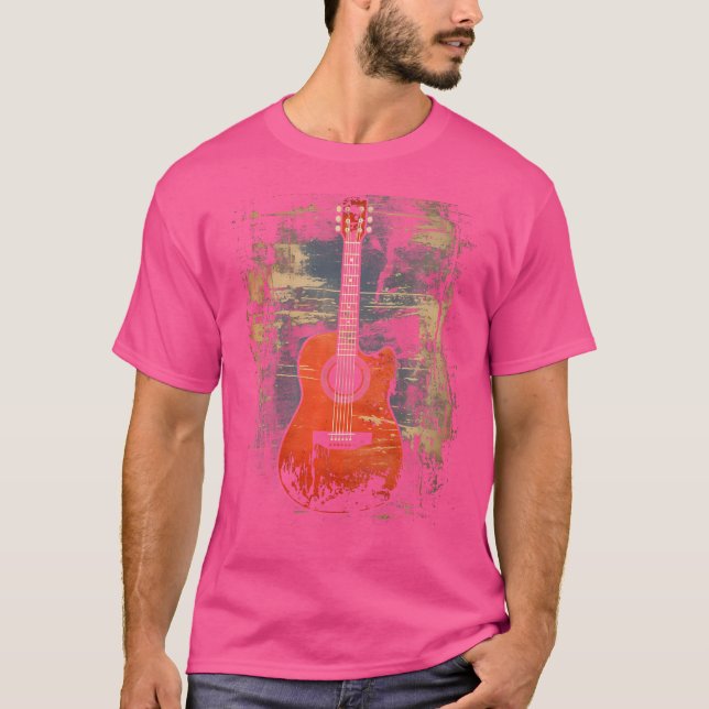 Camiseta Música de Violão 5 (Frente)