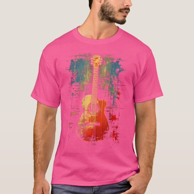 Camiseta Música de Violão 55 (Frente)