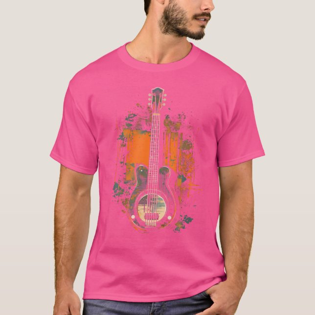 Camiseta Música de Violão 97 (Frente)