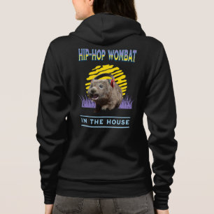 Camiseta Música de Wombat de Hip Hop Engraçada Humor