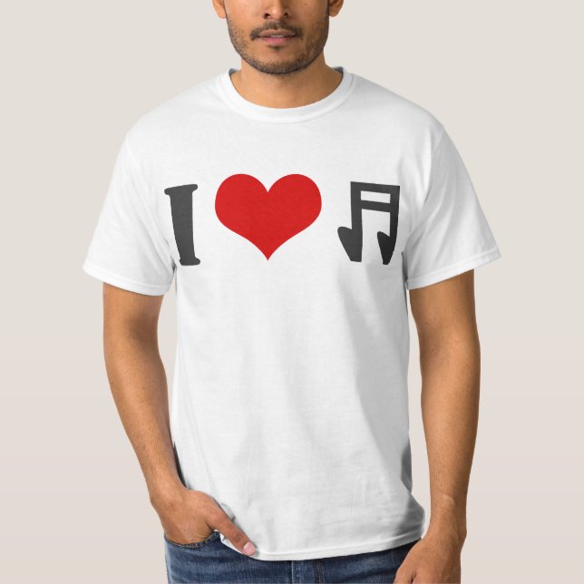 Camiseta Música do amor (Frente)