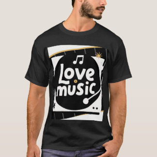 Camiseta Música do Amor: Gire a Alegria