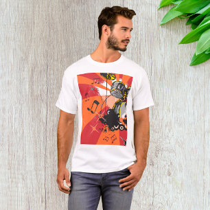 Camiseta Música do Conjunto de Tambores