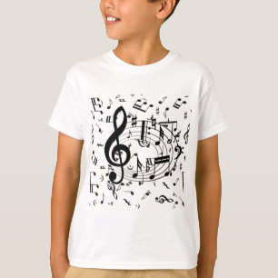 Camiseta Música do coração