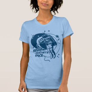 Camiseta Música do espaço do outta