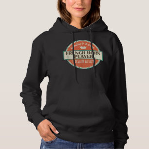 Camiseta Música do jogador de cavalos francês1