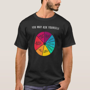 Camiseta Música dos Anos 80 Letras Retrô Gráfico de Pizza V