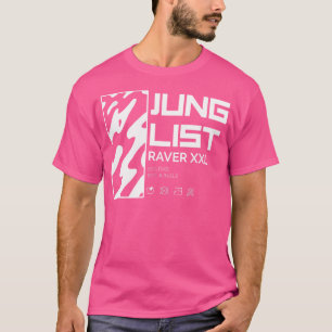 Camiseta Música Drum And Bass Liquid Jungle Rave Edm