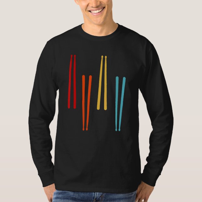 Camiseta Música Drum Drummer (Frente)