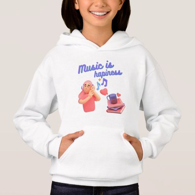 Camiseta Música é Felicidade (Frente)