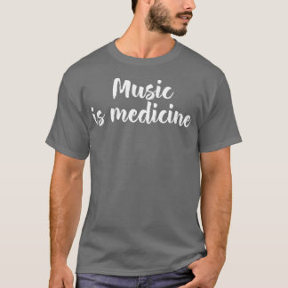 Camiseta Música é Medicina