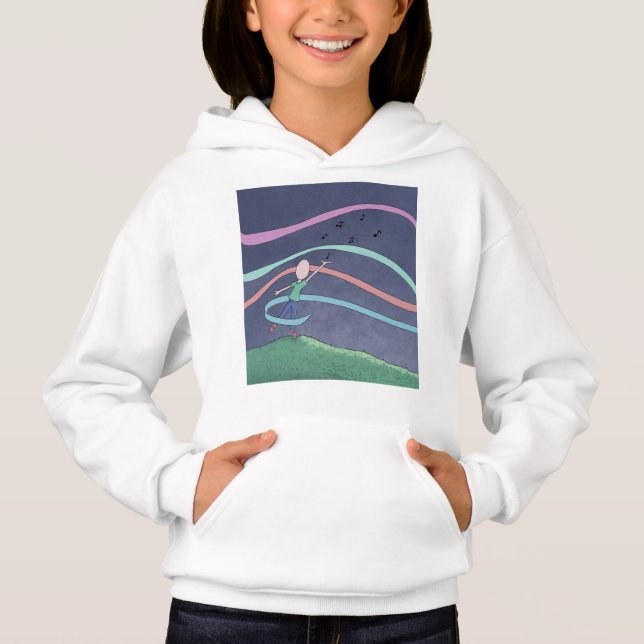 Camiseta Música e Melody Hoodie (Frente)