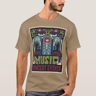 Camiseta Música é meu amor engraçado