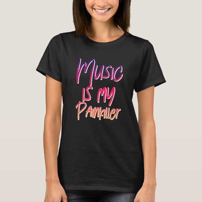 Camiseta Música É Meu Pintango (Frente)