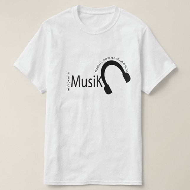 Camiseta Música é Minha Terapia  (Frente do Design)