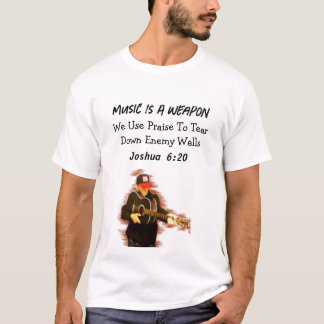 Camiseta Música É Uma Arma