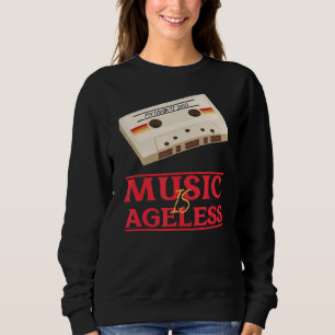 Camiseta Música É Uma Mistura De Fita De Cassete Retro Inde