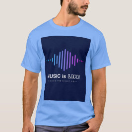 Camiseta Música é Vida
