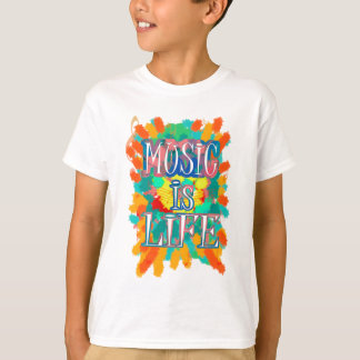 Camiseta Música é Vida