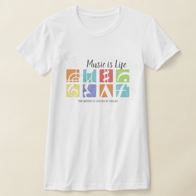 Camiseta Música É Vida (Postura )