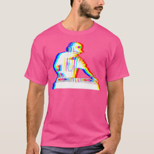 Camiseta Música Edm House Trippy Deejay Dj Vaporwave Techno