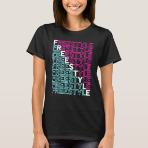 Camiseta Música eletrônica de dança da frente do Cheio Free