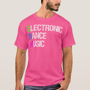 Camiseta Música Eletrônica de Dança Festival de Edm Concert