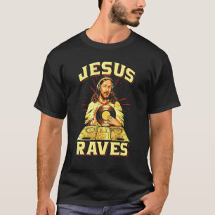 Camiseta Música Eletrônica Edm Jesus Raves