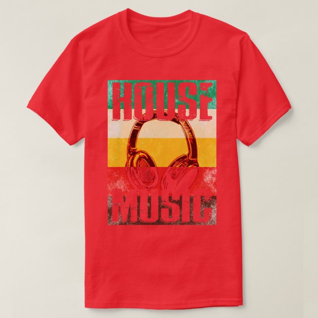 Camiseta Música em Casa 1 (Frente do Design)