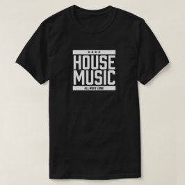 Camiseta Música em Casa por toda a noite