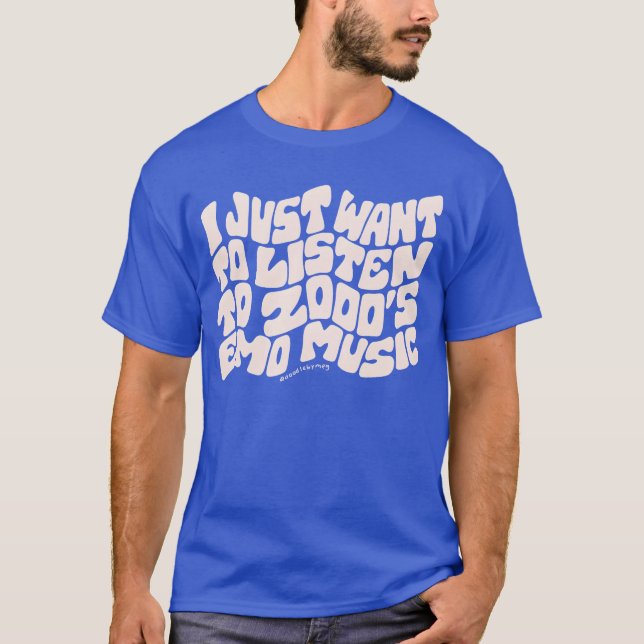 Camiseta Música Emo (Frente)